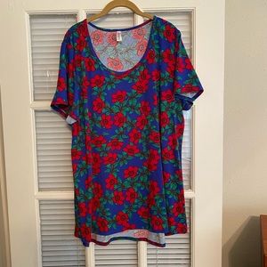 Lularoe Floral Classic T 3X